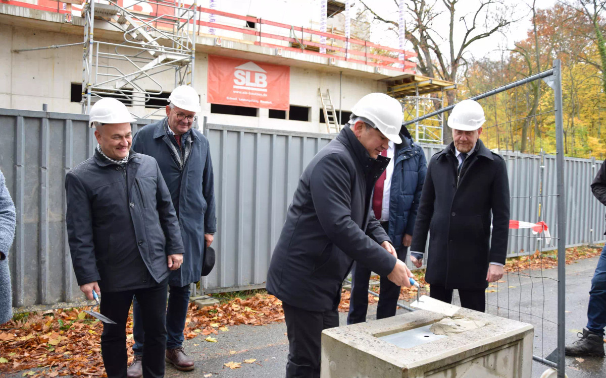 Kapsuła czasu w Stadthalle w Görlitz