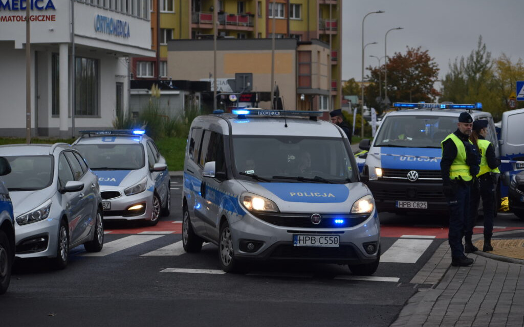 Interwencja policji zakończona zgonem agresywnego mężczyzny