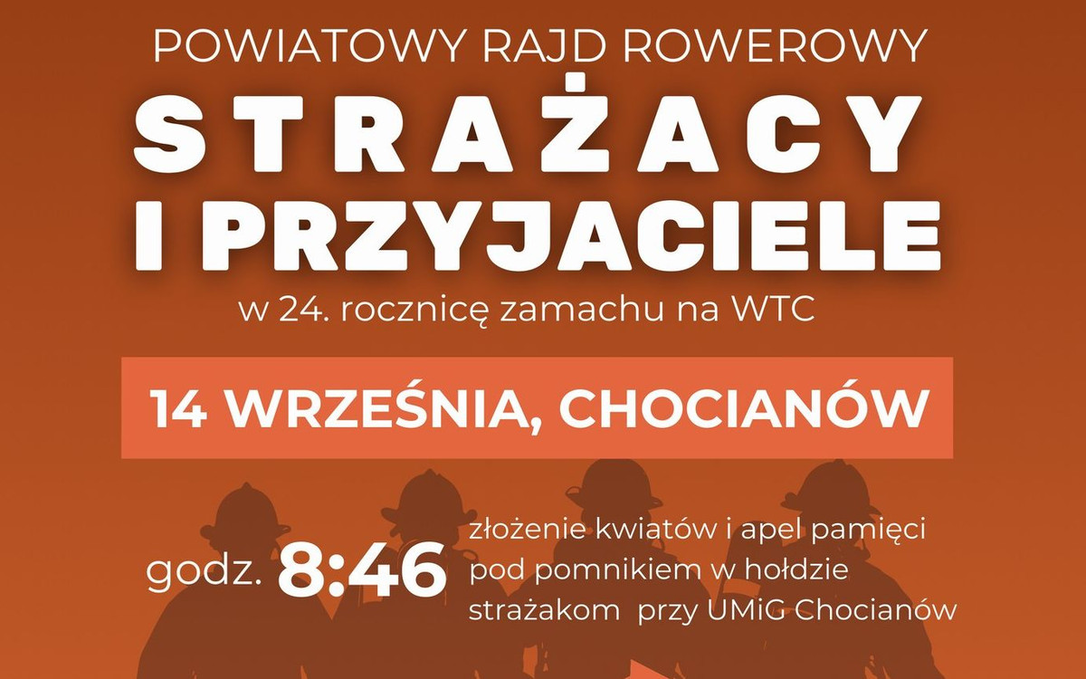 Rajd rowerowy ku pamięci ofiar zamachu na World Trade Center