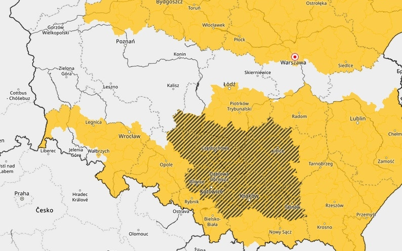 Uwaga kierowcy. Na drogach w regionie będzie ślisko!