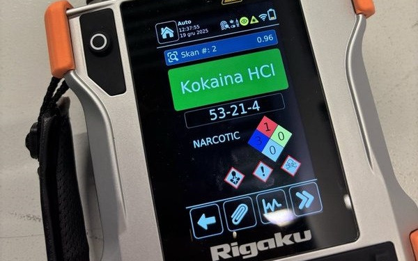 Przyleciał z Boliwii na święta. Przywiózł ze sobą kokainę i wpadł