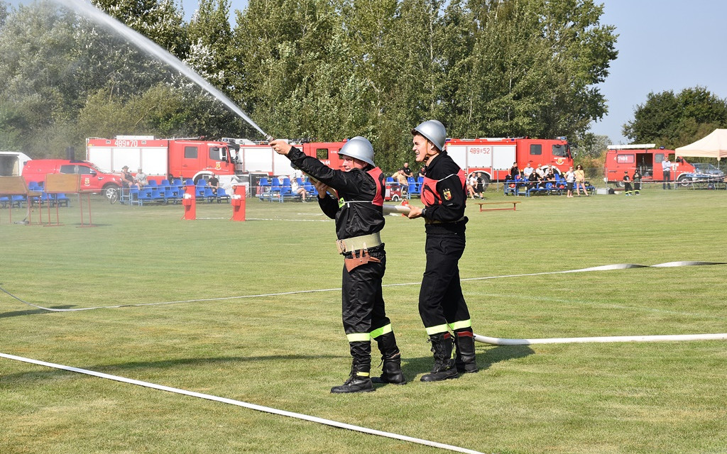 Strażacy z Tymowej pokonali rywali i wywalczyli pierwsze miejsce