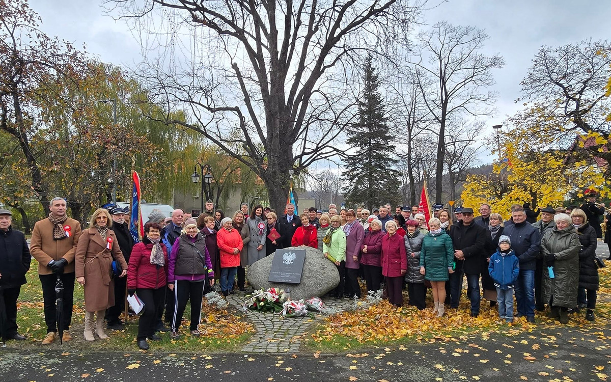 Złoty Stok uczcił 107. rocznicę odzyskania niepodległości przez Polskę